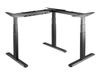 LogiLink - sit/standing desk frame - 90° corner (L-shaped)_thumb_2
