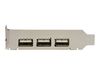 StarTech.com 4 Port USB 2.0 HighSpeed PCI Express Low Profile Schnittstellenkarte - 1 x USB 2.0 intern (Buchse) 3 x USB extern (Buchse) - USB-Adapter - PCIe - 4 Anschlüsse_thumb_7