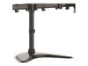 StarTech.com Quad Monitor Stand - Articulating - Supports Monitors 13" to 27" - Adjustable VESA Four Monitor Stand for 4 Screen Setup - Steel - Black (ARMBARQUAD) - stand_thumb_3