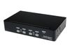 StarTech.com 4 Port Professional VGA USB KVM Switch with Hub - 1U Rack-mountable KVM Switch (SV431USB) - KVM switch - 4 ports_thumb_1