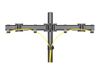 Neomounts NM-D135D mounting kit - full-motion - for 2 LCD displays - black_thumb_9