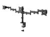 Neomounts NM-D135D3 mounting kit - full-motion - for 3 LCD displays - black_thumb_2