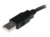StarTech.com 6in USB 2.0 Extension Adapter Cable A to A - M/F - USB extension cable - USB (M) to USB (F) - USB 2.0 - 5.9 in - black - USBEXTAA6IN - USB extension cable - USB to USB - 15 cm_thumb_3
