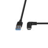Lindy 32014 USB Kabel USB 3.2 Gen 2 (3.1 Gen 2) 1,5 m USB A USB C 10 Gbit/s 15 W Schwarz_thumb_4