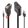 Lindy 38284 Videokabel-Adapter VGA (D-Sub) + 3.5mm HDMI + USB Schwarz_thumb_1