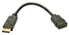 Lindy 41005 Videokabel-Adapter 0,15 m DisplayPort HDMI Schwarz_thumb_2