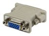 StarTech.com VGA auf DVI Monitor Adapter - St/Bu - Grau - VGA HD15 zu DVI-I Kupplung - VGA-Adapter_thumb_2