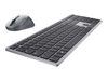 Dell Premier Wireless Keyboard and Mouse KM7321W - keyboard and mouse set - QWERTY - US International - titan gray_thumb_1