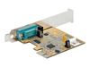 StarTech.com PCI Express Serial Card, PCIe to RS232 (DB9) Serial Interface Card, PC Serial Card with 16C1050 UART, Standard or Low Profile Brackets, COM Retention, For Windows & Linux - PCIe to DB9 Card (11050-PC-SERIAL-CARD) - Serieller Adapter - PCIe 2._thumb_1