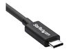 StarTech.com 40Gbps Thunderbolt 3 Cable - 1.6ft/0.5m - Black - 5k 60Hz/4k 60Hz - Certified TB3 USB-C Charger Cord w/ 100W Power Delivery (TBLT34MM50CM) - Thunderbolt cable - 50 cm_thumb_5