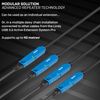 Lindy 43362 USB Kabel USB 3.2 Gen 1 (3.1 Gen 1) 30 m USB A 5 Gbit/s Schwarz, Blau_thumb_6