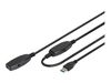 DIGITUS USB-Verlängerungskabel - USB Typ A bis USB Typ A - 10 m_thumb_1