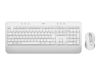 Logitech Signature MK650 Combo for Business - Tastatur-und-Maus-Set - QWERTY - US International - Off-White Eingabegerät_thumb_1