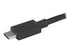 StarTech.com 2-Port Multi Monitor Adapter - USB-C to HDMI Video Splitter - USB Type-C to DP MST Hub - Thunderbolt 3 Compatible - Windows - external video adapter - black_thumb_3