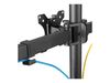 Neomounts FPMA-D550D3 mounting kit - full-motion - for 3 LCD displays - black_thumb_5