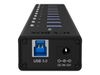 ICY BOX 10-port hub IB-AC6110 - with USB Type-A port and 1x charging port_thumb_5
