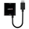 Lindy 38291 Videokabel-Adapter 0,1 m HDMI Typ A (Standard) VGA (D-Sub) Schwarz_thumb_2