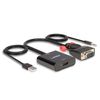 Lindy 38284 Videokabel-Adapter VGA (D-Sub) + 3.5mm HDMI + USB Schwarz_thumb_3