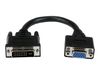 StarTech.com 8in DVI to VGA Cable Adapter - DVI-I Male to VGA Female Dongle Adapter (DVIVGAMF8IN) - VGA adapter - 20 cm_thumb_1