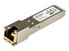StarTech.com HPE J8177C Compatible SFP Module - 1000BASE-T - 1GE Gigabit Ethernet SFP SFP to RJ45 Cat6/Cat5e - 100m - SFP (mini-GBIC) transceiver module - GigE_thumb_1