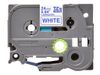 Brother laminated tape TZe-253 - Blue on white_thumb_2