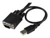 StarTech.com 2 Port VGA USB KVM Switch Kabel - VGA KVM Umschalter USB Powered mit Fernumschaltung - KVM-Switch - 2 Anschlüsse_thumb_4