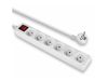 ZUB Lindy 6-Way French Schuko Power Extension_thumb_2