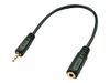 Cable Lindy Audioadapterkabel 2.5mm M/3.5mm F 0,2m_thumb_3