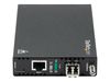 StarTech.com Multimode (MM) LC Fiber Media Converter with SFP - OAM Management - 802.3ah Compliant - Gigabit Ethernet - 550m - 850nm (ET91000LCOAM) - fiber media converter - GigE_thumb_3