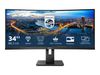 Philips LED Curved-Monitor B Line 346B1C - 86.36 cm (34") - 3440 x 1440 UWQHD_thumb_1