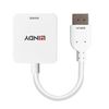 Lindy 38303 Videokabel-Adapter 0,095 m HDMI Typ A (Standard) DisplayPort Weiß_thumb_2