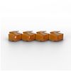 Lindy 40480 Schnittstellenblockierung Schnittstellenblockierung + Schlüssel RJ-45 Orange Acrylnitril-Butadien-Styrol (ABS)_thumb_2