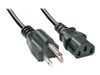 Lindy - power cable - NEMA 5-15P to power IEC 60320 C13 - 2 m_thumb_1