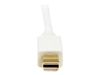 StarTech.com 3 ft Mini DisplayPort to DVI Adapter Cable - Mini DP to DVI Video Converter - MDP to DVI Cable for Mac / PC 1920x1200 - White (MDP2DVIMM3W) - DisplayPort cable - 91.44 cm_thumb_3