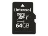 Intenso Performance - flash memory card - 64 GB - microSDXC UHS-I_thumb_1