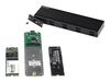 StarTech.com NVMe SSD Gehäuse - USB-C 10 Gbit/s auf M.2 NVMe oder M.2 SATA SSD - Externes M.2 PCIe/SATA NGFF SSD Aluminiumgehäuse - USB Type-C & USB-A - Unterstützt 2230/2242/2260/2280 ( SM2E1BMU31C) - Speichergehäuse - M.2 Card - USB 3.2 (Gen 2) - TAA-ko_thumb_1