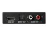 StarTech.com 4K HDMI Audio Extractor - 4K 60Hz - HDMI Audio Sound Splitter - HDR - SPDIF Toslink Optisches Audio (HD202A) - HDMI-Audiosignal-Extractor_thumb_2