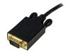 StarTech.com 6ft DisplayPort to VGA Cable - 1920 x 1200 - Active DP to VGA Adapter - DP to VGA Monitor Cable (DP2VGAMM6B) - DisplayPort cable - 1.83 m_thumb_3