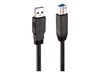 Cable Lindy USB 3.0 to USB-B 10m Black_thumb_1