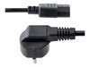 StarTech.com 1m (3ft) Computer Power Cord, 18AWG, EU Schuko to C13 Power Cord, 10A 250V, Black Replacement AC Cord, TV/Monitor Power Cable, Schuko CEE 7/7 to IEC 60320 C13 Power Cord - PC Power Supply Cable (713E-1M-POWER-CORD) - Stromkabel - power CEE 7/_thumb_3