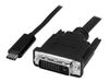 StarTech.com USB-C auf DVI Adapterkabel - USB Typ-C auf DVI Konverter / Adapter - 1m - 1920x1200 - externer Videoadapter_thumb_3
