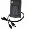 Apricorn Aegis Fortress L3 Hard Drive - 5TB - USB 3.1 - Black_thumb_1