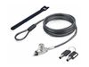 StarTech.com Slim Lock Noble Wedge Slot Compatible, 6.6ft Locking Cable - Sicherheitskabelschloss - Diebstahlschutz - TAA-konform_thumb_1