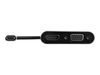 StarTech.com USB-C auf VGA und HDMI Adapter - Aluminium - USB-C Multiport Adapter - 4K 30Hz - Space Grey - Grau - integriertes Kabel - externer Videoadapter - IT6222 - Space-grau_thumb_2
