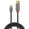 Lindy 36895 USB Kabel USB 3.2 Gen 2 (3.1 Gen 2) 0,15 m USB C USB A 10 Gbit/s Schwarz_thumb_2