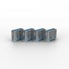 Lindy 40452 Schnittstellenblockierung Schnittstellenblockierung + Schlüssel USB Typ-A Blau Acrylnitril-Butadien-Styrol (ABS) 5 Stück(e)_thumb_2