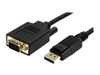 StarTech.com 6ft DisplayPort to VGA Cable – 1920x1200 - M/M – DP to VGA Adapter Cable for Your Computer Monitor or Display (DP2VGAMM6) - DisplayPort cable - 1.83 m_thumb_2