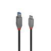Lindy 36666 USB Kabel USB 3.2 Gen 1 (3.1 Gen 1) 1 m USB C USB B Schwarz_thumb_1