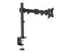 StarTech.com Desk Mount Monitor Arm 34 inch VESA Displays - Articulating Single Monitor Pole Mount - Height Adjustable Arm - Clamp/Grommet (ARMPIVOTB) - verstellbarer Arm_thumb_1