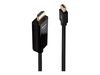 Cable Lindy mini DP to HDMI 2m Black_thumb_1